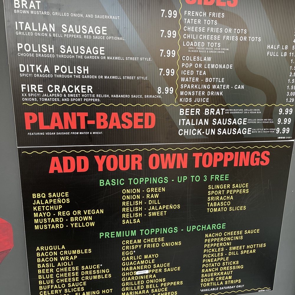DogSlinger - Menu - Hot Dogs Near Me - Stevensville, Michigan DogSlinger - Menu - Hot Dogs Near Me - Stevensville, Michigan
