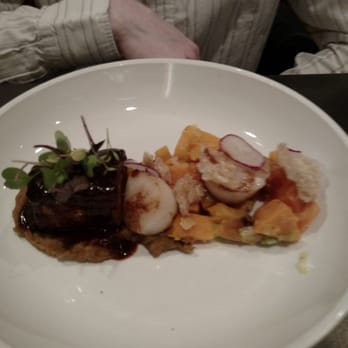 Delicia - Pork belly and Scallops - Latin American Near Me - Indianapolis, Indiana