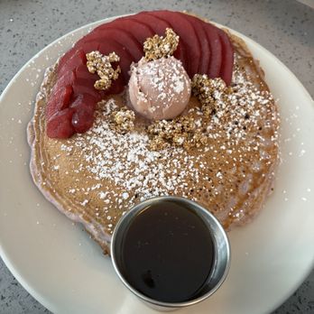 Monarch Izakaya Restaurant - Ube Ricotta Pancakes - Cocktail Bars Near Me - Brooklyn, New York
