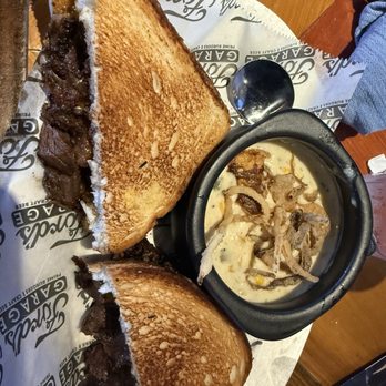 Ford's Garage Plantation - Smoked Brisket Burnt Ends Melt - Bars Near Me - Plantation, Florida Ford's Garage Plantation - Smoked Brisket Burnt Ends Melt - Bars Near Me - Plantation, Florida