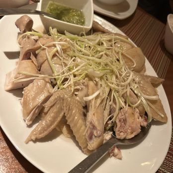 Ondori Asian Kitchen - Steamed Chicken with Ginger and Scallions. - Chinese Near Me - Las Vegas, Nevada Ondori Asian Kitchen - Steamed Chicken with Ginger and Scallions. - Chinese Near Me - Las Vegas, Nevada