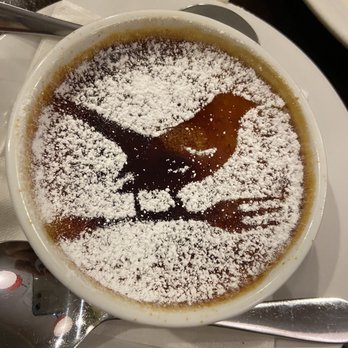 Mockingbird Kitchen - Buttermilk creme brûlée - absolutely delicious! - New American Near Me - Fayetteville, Arkansas