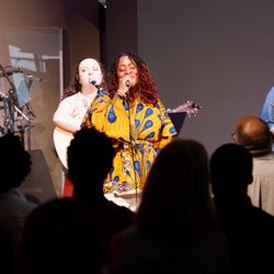 Bethany Community Church - The congregation joins together in heartfelt worship, celebrating God's goodness and His faithfulness through song.