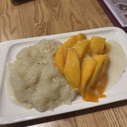 MANGO STICKY RICE MANGO STICKY RICE