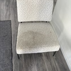 Rickys Carpet and Tile Cleaning - Dirty chair