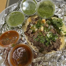 Carne asada taco Carne asada taco