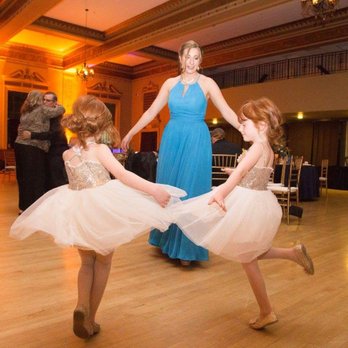 The Elks Tower Events - Bridesmaid and twin flower girl getting their dance on - Party & Event Planning Near Me - Sacramento, California