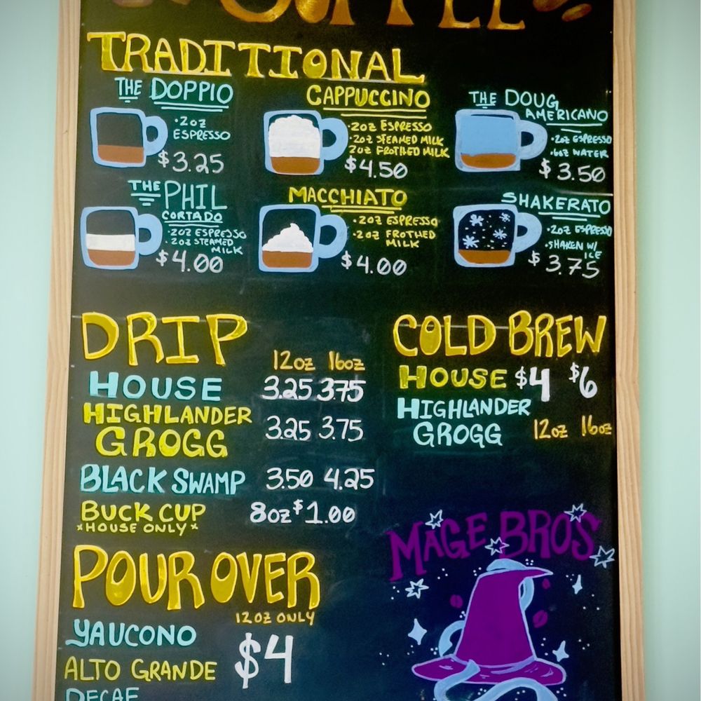 Community Grounds - Coffee menu - Coffee & Tea Near Me - Columbus, Ohio