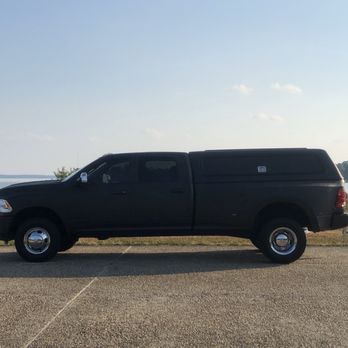 LINE-X Protex - Ram 3500 sprayed completely in Line X - Auto Customization Near Me - White Plains, Maryland