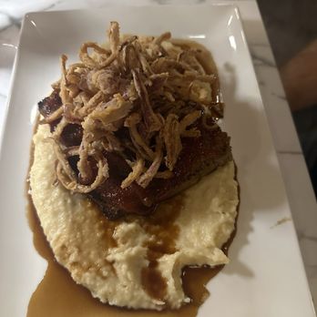 Vault 237 - Pork belly meatloaf - Salad Near Me - Buffalo, New York Vault 237 - Pork belly meatloaf - Salad Near Me - Buffalo, New York
