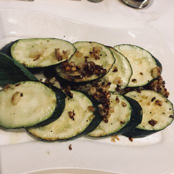 Assaggio Bistro - Zucchini pan fried with garlic! Wonderful - Italian Near Me - Honolulu, Hawaii Assaggio Bistro - Zucchini pan fried with garlic! Wonderful - Italian Near Me - Honolulu, Hawaii