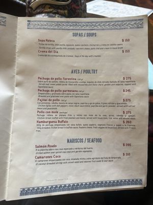 Menu photo 7 Mama Mia San Miguel de Allende, GUA