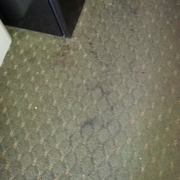 Stained floors.