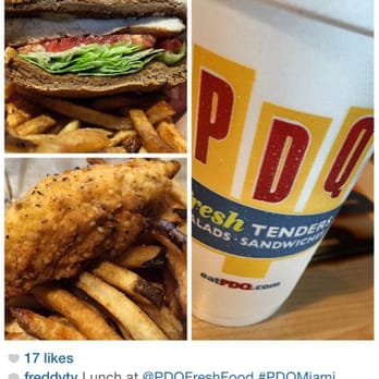 PDQ Chicken - Lunch on opening day. - Sandwiches Near Me - Miami, Florida