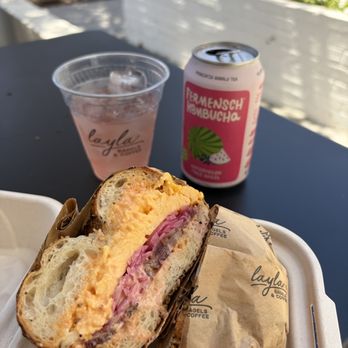 Layla Bagels & Coffee - The Spicy B.E.C. - Bagels Near Me - Los Angeles, California Layla Bagels & Coffee - The Spicy B.E.C. - Bagels Near Me - Los Angeles, California