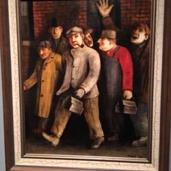New Brunswick Museum - Longshoremen Off Work - 1938