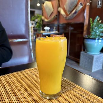 Cinnamon Grill - Mango Lassi ($6) - Asian Fusion Near Me - New London, Connecticut