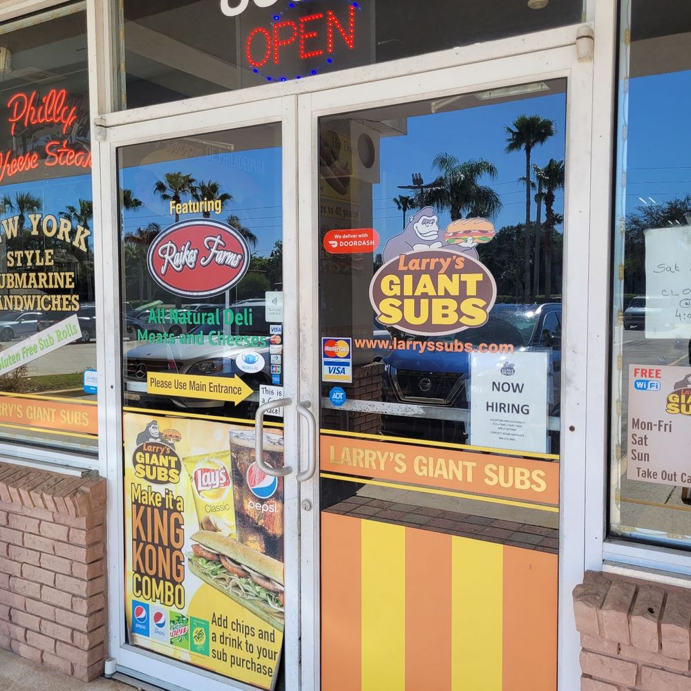 Larry's Giant Subs - Sandwiches Near Me - Ponte Vedra Beach, Florida Larry's Giant Subs - Sandwiches Near Me - Ponte Vedra Beach, Florida
