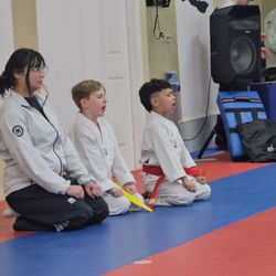 Tiger Koo's Martial Arts - Master Maya, Warren and Kenny.