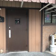 Photo of Al's Tavern - Altoona, PA, United States. Al's front door may not look super inviting, but inside it's warm and friendly.