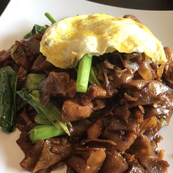 Thai Fiesta Cafe - Pad See You with fried egg on top is so yummy! - Thai Near Me - Paramount, California Thai Fiesta Cafe - Pad See You with fried egg on top is so yummy! - Thai Near Me - Paramount, California