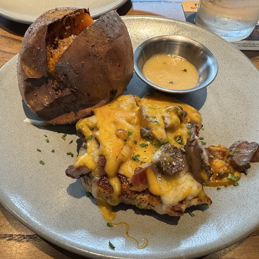Alice Springs chicken and sweet potato Alice Springs chicken and sweet potato