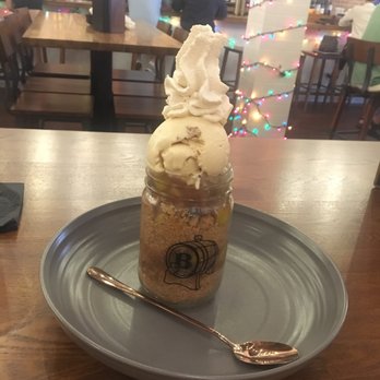 Batch Local Kitchen - Nana's Apple Pie, not yet dumped out - Cocktail Bars Near Me - West Palm Beach, Florida