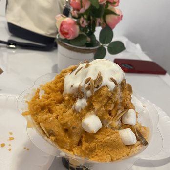 Magic Sweets - Thai tea shave ice - Desserts Near Me - Harahan, Louisiana