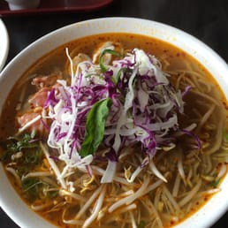 Spicy Sate Noodle Soup
