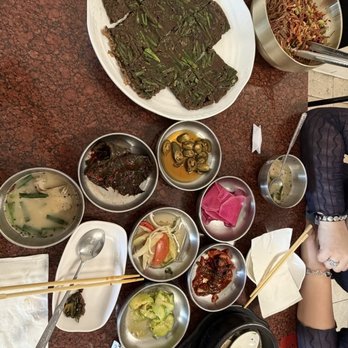 So Moon Nan Jokbal - Dotori buchu jeon, dweji kookbap, yeolmoo bibim guksoo, so good!!!! - Korean Near Me - Fullerton, California So Moon Nan Jokbal - Dotori buchu jeon, dweji kookbap, yeolmoo bibim guksoo, so good!!!! - Korean Near Me - Fullerton, California