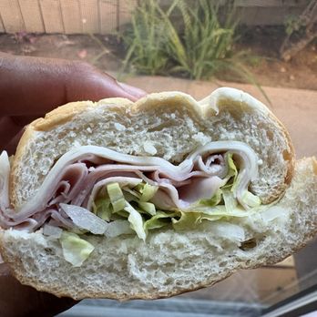 Jersey Mike's Subs - Look at the amount of meat - Fast Food Near Me - Newbury Park, California Jersey Mike's Subs - Look at the amount of meat - Fast Food Near Me - Newbury Park, California