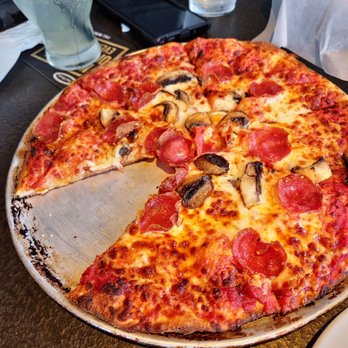 Yard House - Pepperoni and mushroom pizza - Bars Near Me - Moorestown, New Jersey