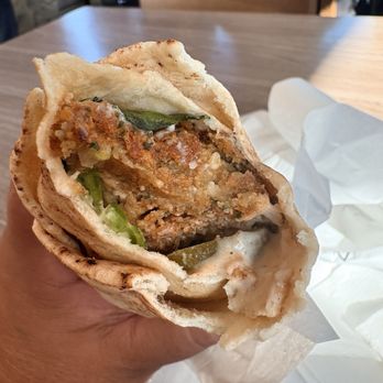 Sultans Mediterranean Grill - #6 Falafel Wrap - Mediterranean Near Me - Bakersfield, California