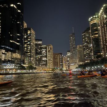 Kayak Chicago - On our way back. - Boating Near Me - Chicago, Illinois
