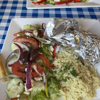 Stephens Market & Grill - A great lamb gyro, salad, and rice plate. - Greek Near Me - Ventura, California Stephens Market & Grill - A great lamb gyro, salad, and rice plate. - Greek Near Me - Ventura, California