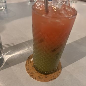 Walrus Rodeo - Matcha watermelon mocktail - Italian Near Me - Miami, Florida Walrus Rodeo - Matcha watermelon mocktail - Italian Near Me - Miami, Florida