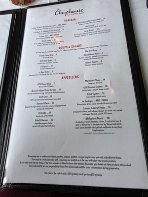 Menu photo 5 OTH Chophouse Roanoke, VA Menu photo 5 OTH Chophouse Roanoke, VA