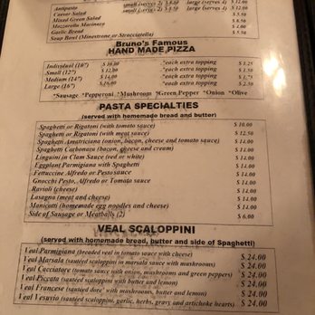 Bruno's - Menu - Italian Near Me - Santa Monica, California Bruno's - Menu - Italian Near Me - Santa Monica, California
