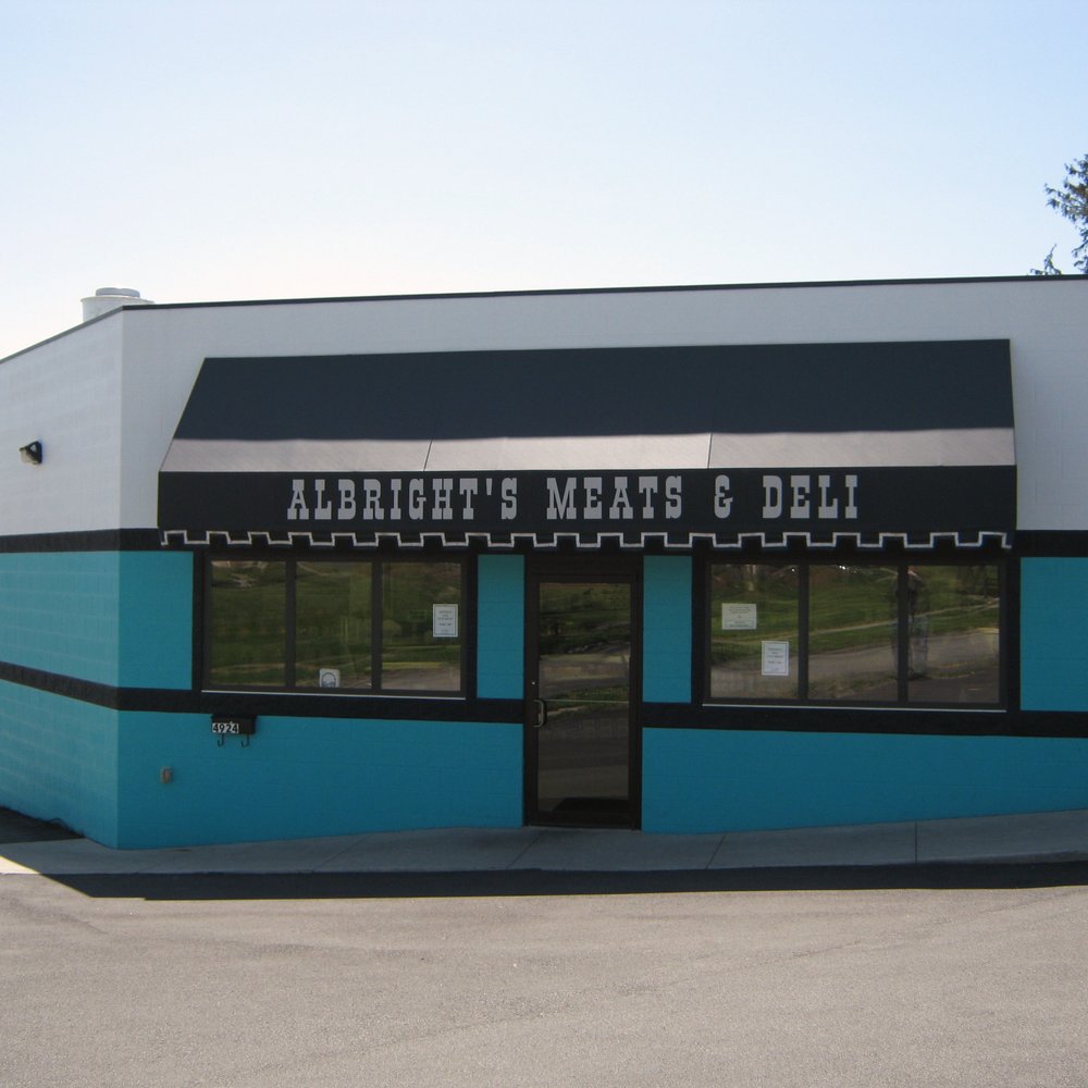the front of the restaurant
