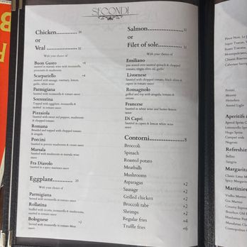 Caffe Buon Gusto - Our Entree and side orders - Italian Near Me - Brooklyn, New York