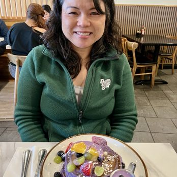 The Hangout - Ube pancakes - Breakfast & Brunch Near Me - Walnut Creek, California The Hangout - Ube pancakes - Breakfast & Brunch Near Me - Walnut Creek, California