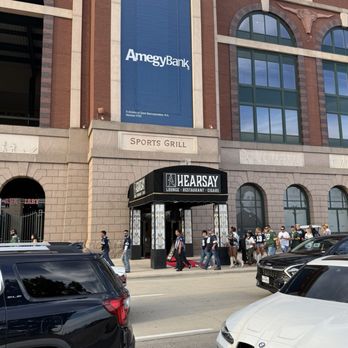 Hearsay Arlington - On our way to the Cowboys game an entrance to Hearsay at the Stadium across from Globe Life Park - Lounges Near Me - Arlington, Texas Hearsay Arlington - On our way to the Cowboys game an entrance to Hearsay at the Stadium across from Globe Life Park - Lounges Near Me - Arlington, Texas