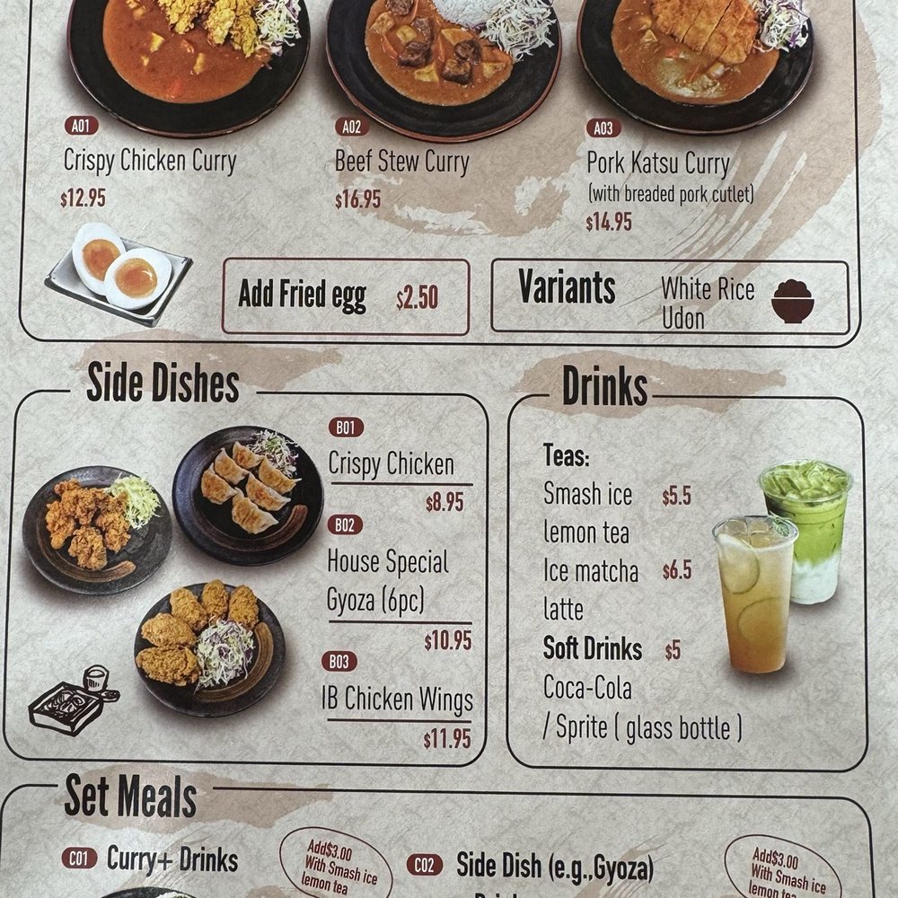 Menu Menu
