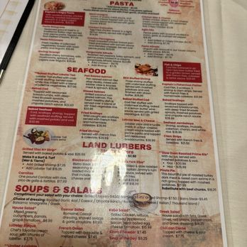 Kaptain Jimmy's - Kaptain Jimmy Menu 1 - American Near Me - Agawam, Massachusetts
