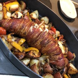 Cajun Specialty Meats & Seafood - And now with the vegetables! Another amazing pork tenderloin!