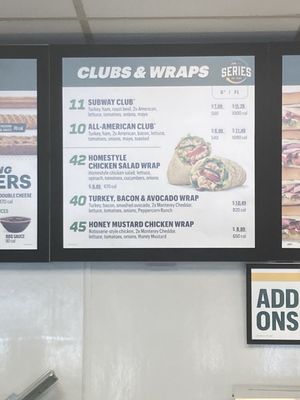 Menu photo 3 Subway Norton, MA Menu photo 3 Subway Norton, MA