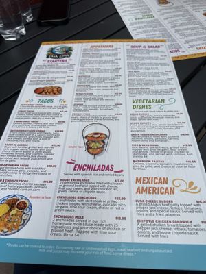 Menu photo 4 Casa Luna Poulsbo, WA