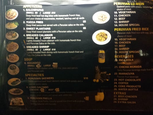 Menu photo 3 Don Pedro's Peruvian Bistro Tucson, AZ Menu photo 3 Don Pedro's Peruvian Bistro Tucson, AZ