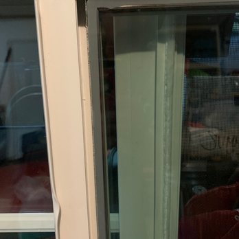 Milgard Windows & Doors - Flawed picture window missing glass-retention frame - Windows Installation Near Me - Temecula, California