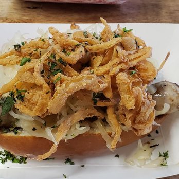 FLX Wienery - Loaded brat - Beer Bar Near Me - Dundee, New York FLX Wienery - Loaded brat - Beer Bar Near Me - Dundee, New York